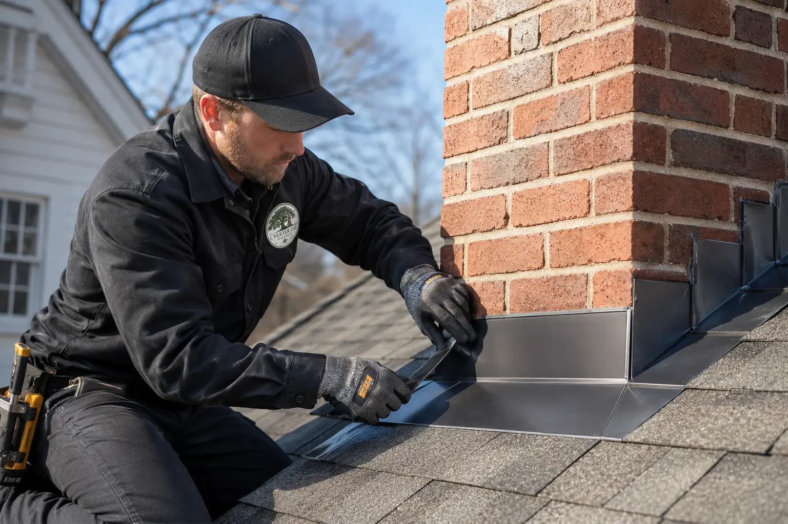 Chimney Flashing Repair in Connecticut
