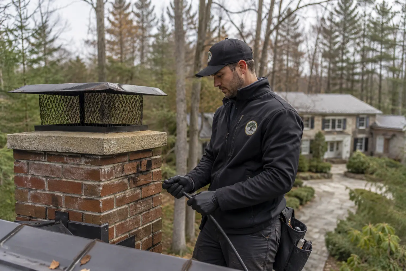 Chimney service in Redding