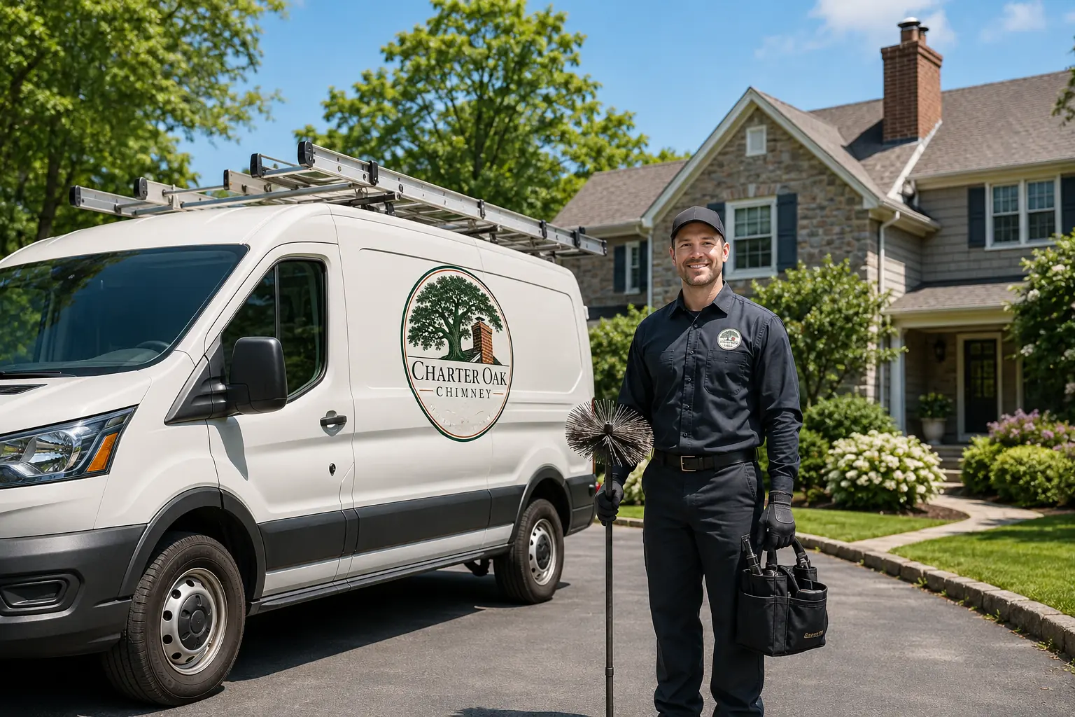 Chimney service in Stamford